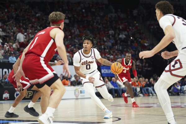 Illinois basketball score cheap